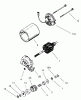 Toro 20014 - 22" Recycler Lawnmower, 2002 (220000001-220300000) Ersatzteile ELECTRIC STARTER KIT NO. 37753 TECUMSEH MODEL NO. LEV120-362004A