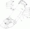 Toro 20018 - 22" Recycler Lawnmower, 2003 (230000001-230999999) Ersatzteile ELECTRICAL START ASSEMBLY