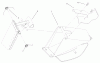 Toro 20021 (R-21S1B) - Recycler Mower, R-21S1B, 2001 (210000001-210999999) Ersatzteile DISCHARGE CHUTE ASSEMBLY (MODEL 20021 ONLY)