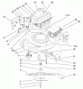 Toro 20020 (R-21S1) - Recycler Mower, R-21S1, 2001 (210000001-210999999) Ersatzteile ENGINE ASSEMBLY