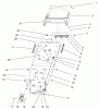 Toro 20023 (R-21SB) - Recycler Mower, R-21SB, 2000 (200000001-200999999) Ersatzteile HANDLE & CONTROLS ASSEMBLY