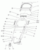 Toro 20035 (R-21SE) - Recycler Mower, R-21SE, 2001 (210000001-210999999) Ersatzteile HANDLE ASSEMBLY