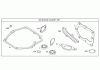 Toro 20055 - Super Recycler Lawn Mower, 2006 (260000001-260999999) Ersatzteile ENGINE GASKET SET ASSEMBLY BRIGGS AND STRATTON 125K02-0189-E1