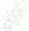 Toro 20071A - 22" Recycler Lawn Mower, 2007 (270000001-270999999) Ersatzteile HANDLE ASSEMBLY