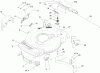Toro 20075 - 22" Recycler Lawn Mower, 2007 (270000001-270999999) Ersatzteile DECK, SIDE CHUTE AND REAR DOOR ASSEMBLY