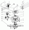 Toro 20106 - Lawnmower, 1991 (1000001-1999999) Ersatzteile BLADE BRAKE CLUTCH ASSEMBLY