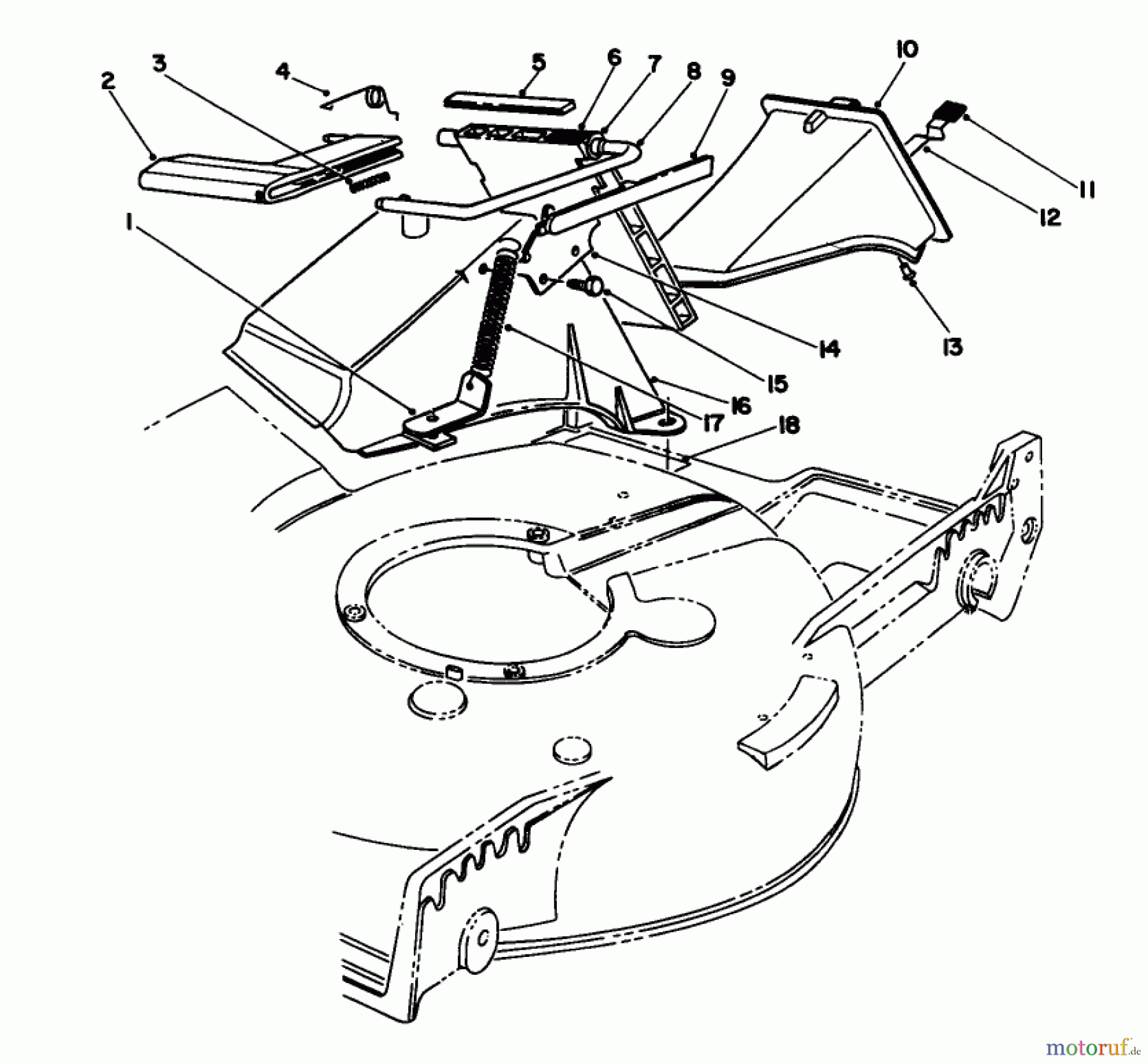  Toro Neu Mowers, Walk-Behind Seite 1 20106 - Toro Lawnmower, 1991 (1000001-1999999) RECYCLER BAGGING KIT MODEL NO. 59174