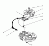 Toro 20106 - Lawnmower, 1992 (2000001-2999999) Ersatzteile FLYWHEEL & MAGNETO ASSEMBLY (ENGINE MODEL NO. 47PM1-2)