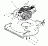 Toro 20107 - Lawnmower, 1992 (2000001-2999999) Ersatzteile ENGINE ASSEMBLY