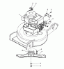 Toro 20182 - Lawnmower, 1993 (39000001-39999999) Ersatzteile ENGINE ASSEMBLY