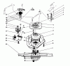 Toro 20210 - Lawnmower, 1992 (2000001-2999999) Ersatzteile BLADE BRAKE CLUTCH ASSEMBLY