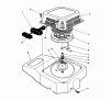Toro 20211 - Lawnmower, 1991 (1000001-1999999) Ersatzteile RECOIL ASSEMBLY (MODEL NO. VML0-2)