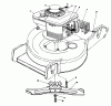 Toro 20212 - Lawnmower, 1991 (1000001-1999999) Ersatzteile ENGINE ASSEMBLY