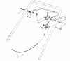 Toro 20213 - Lawnmower, 1992 (2000001-2999999) Ersatzteile TRACTION CONTROL ASSEMBLY