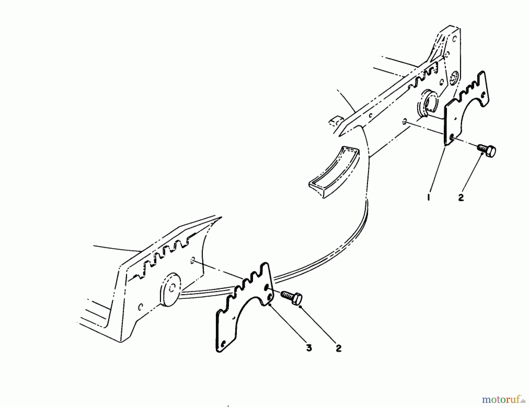  Toro Neu Mowers, Walk-Behind Seite 1 20214 - Toro Lawnmower, 1991 (1000001-1999999) WEAR PLATE MODEL NO. 49-4080 (OPTIONAL)