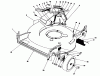 Toro 20215 - Lawnmower, 1991 (1000001-1999999) Ersatzteile HOUSING ASSEMBLY