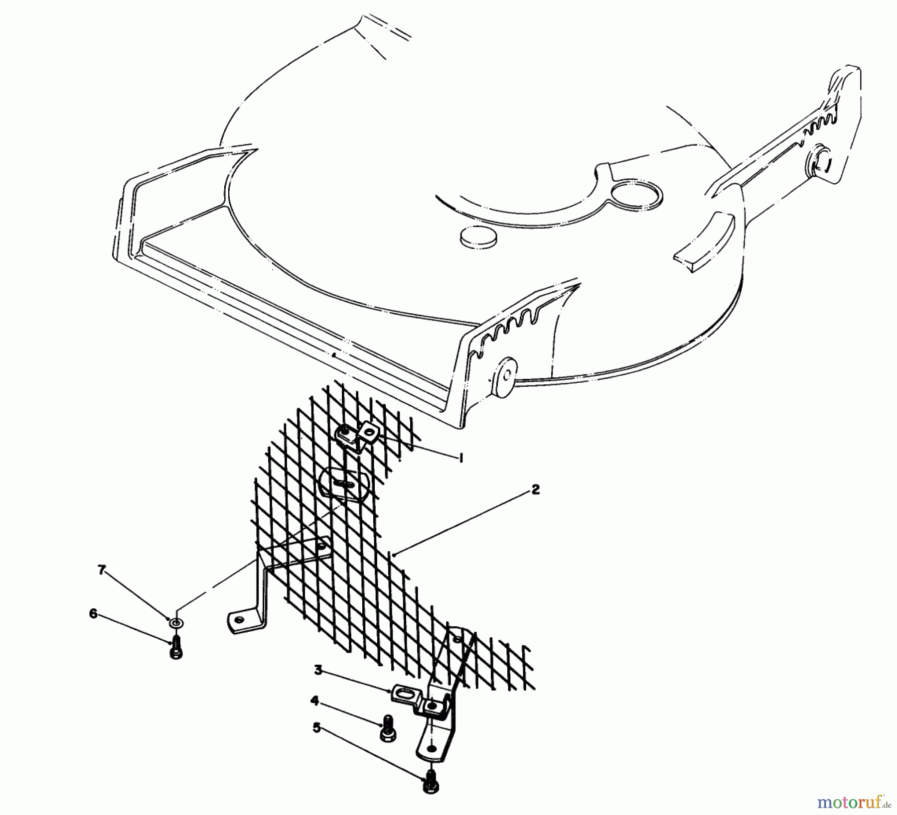  Toro Neu Mowers, Walk-Behind Seite 1 20215 - Toro Lawnmower, 1991 (1000001-1999999) LEAF SHREDDER KIT MODEL NO. 59157 (OPTIONAL)