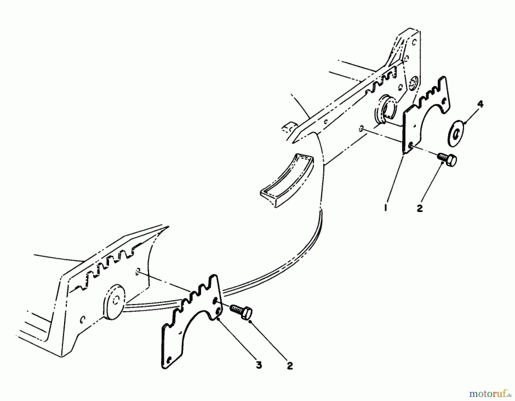  Toro Neu Mowers, Walk-Behind Seite 1 20217 - Toro Lawnmower, 1991 (1000001-1999999) WEAR PLATE MODEL NO. 49-4080 (OPTIONAL)