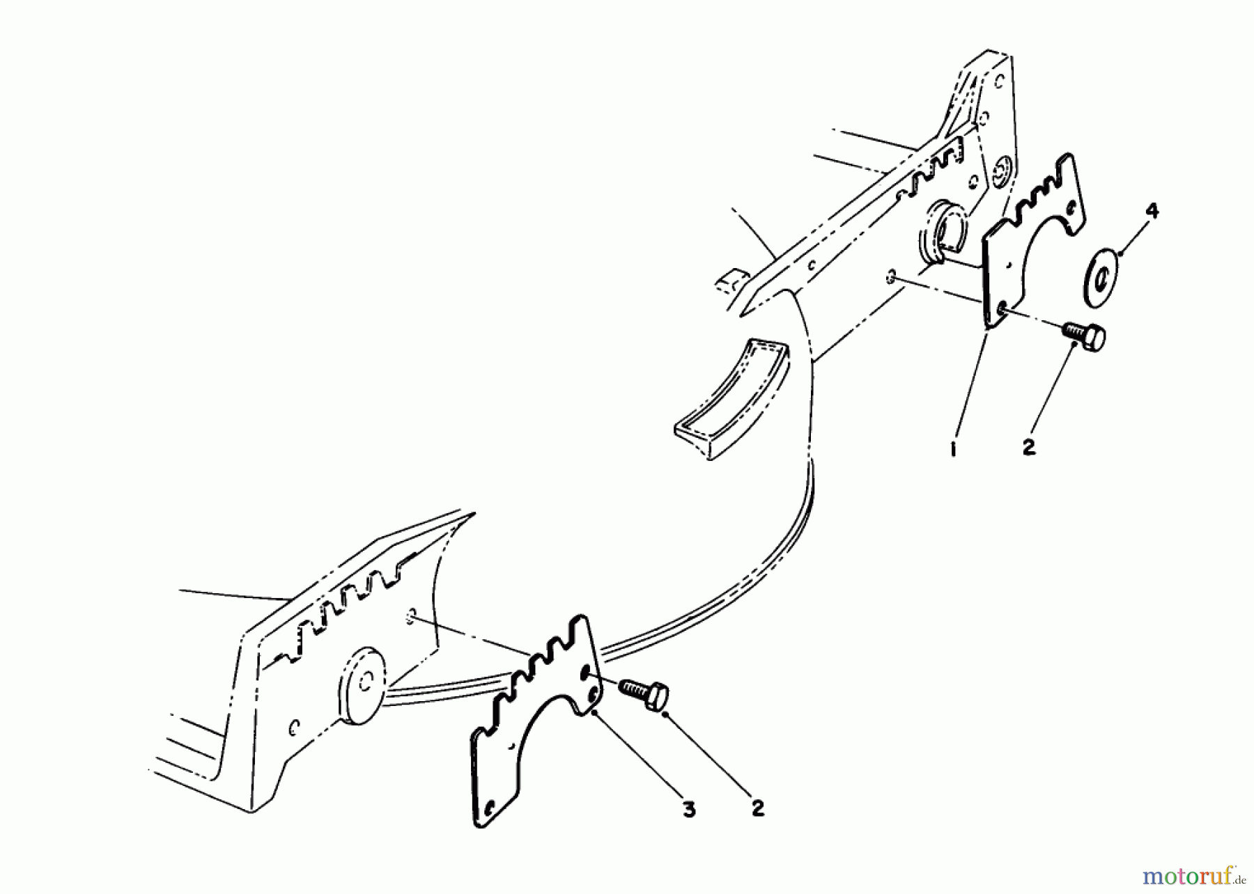  Toro Neu Mowers, Walk-Behind Seite 1 20217 - Toro Lawnmower, 1992 (2000001-2999999) WEAR PLATE MODEL NO. 49-4080 (OPTIONAL)