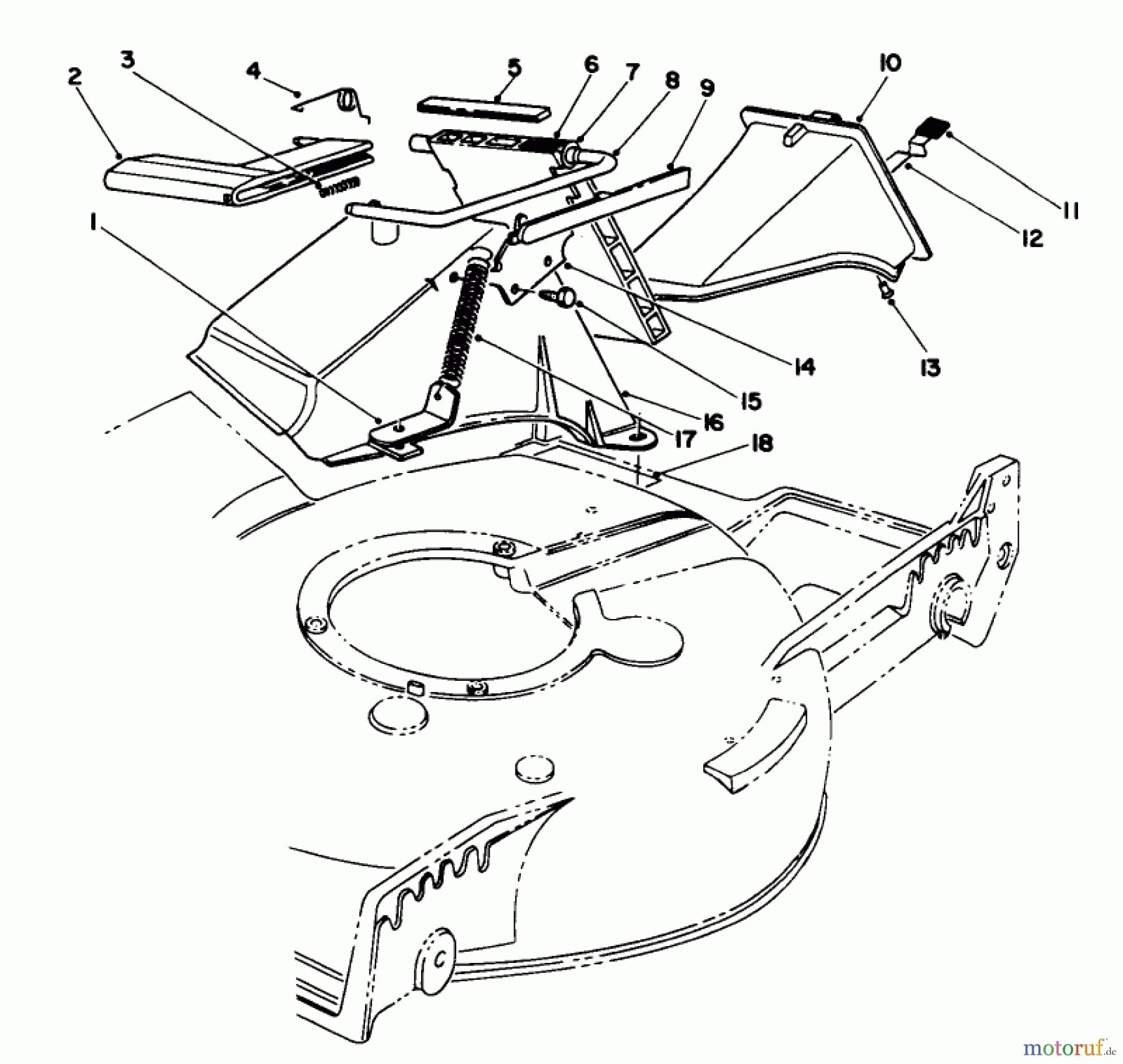  Toro Neu Mowers, Walk-Behind Seite 1 20218 - Toro Lawnmower, 1991 (1000001-1999999) RECYCLER BAGGING KLT MODEL NO. 59174 (OPTIONAL)