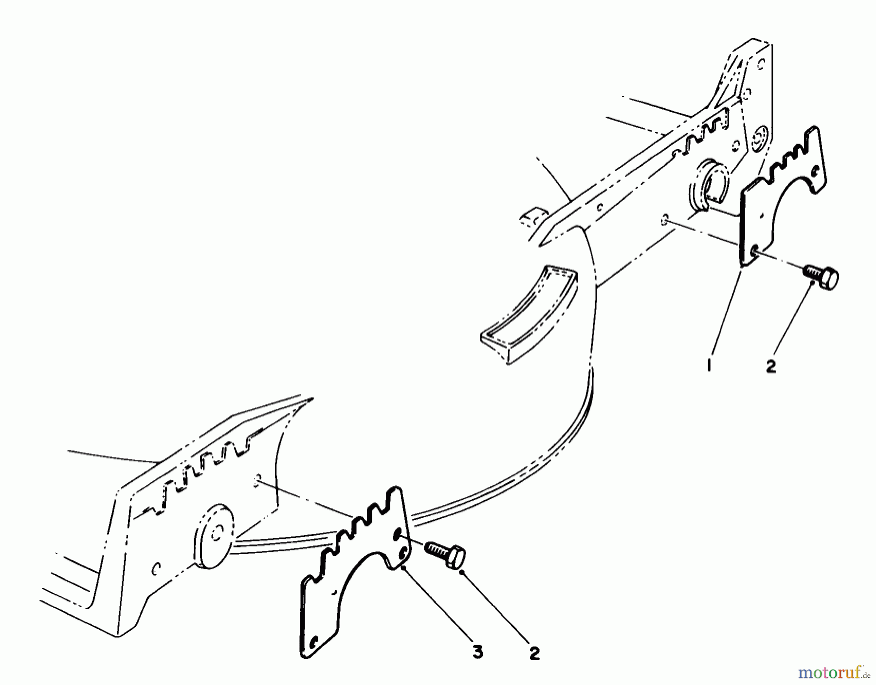  Toro Neu Mowers, Walk-Behind Seite 1 20218 - Toro Lawnmower, 1991 (1000001-1999999) WEAR PLATE MODEL NO. 49-4080 (OPTIONAL)
