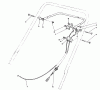 Toro 20218 - Lawnmower, 1992 (2000001-2999999) Ersatzteile TRACTION CONTROL ASSEMBLY
