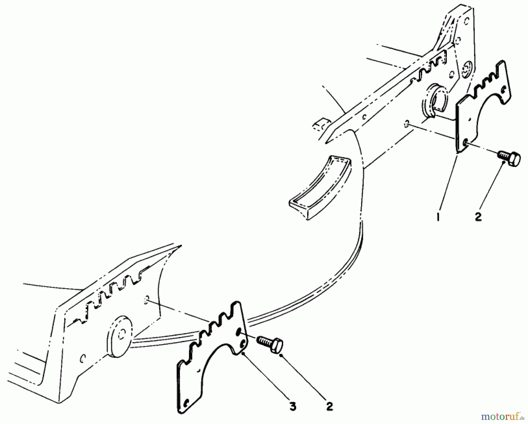  Toro Neu Mowers, Walk-Behind Seite 1 20320 - Toro Lawnmower, 1992 (2000001-2999999) WEAR PLATE MODEL NO. 49-4080 (OPTIONAL)