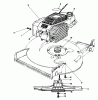 Toro 20328B - Lawnmower, 1992 (2000001-2999999) Ersatzteile ENGINE ASSEMBLY