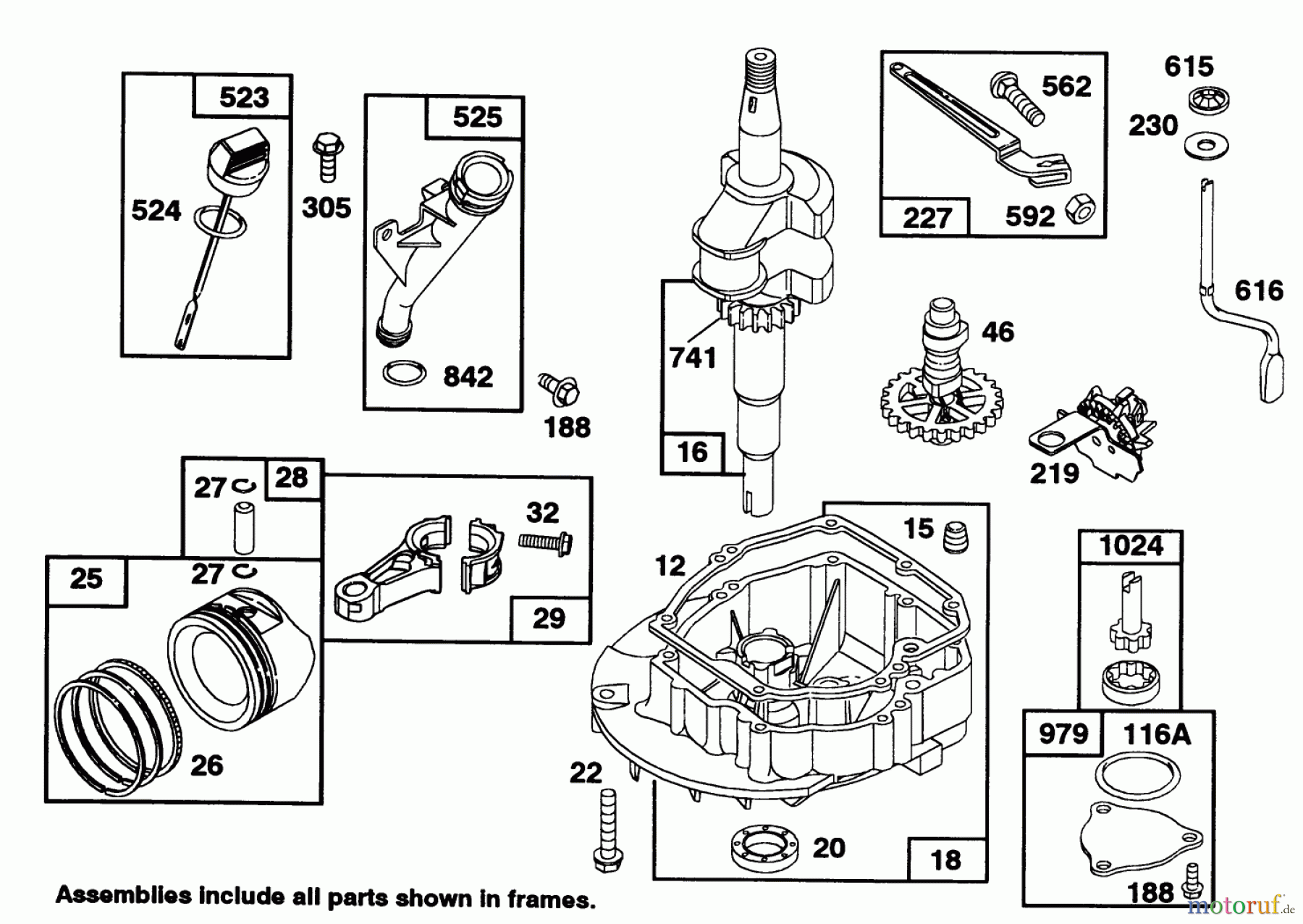  Toro Neu Mowers, Walk-Behind Seite 1 20328B - Toro Lawnmower, 1992 (2000001-2999999) ENGINE BRIGGS & STRATTON MODEL 97772-0112-01 #2