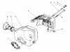 Toro 20329 - Lawnmower, 1992 (2000001-2999999) Ersatzteile MUFFLER ASSEMBLY (ENGINE MODEL NO. 47PM1-2)(SERIAL NO. 2000001-2005000)