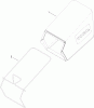 Toro 20330 - 22" Recycler Lawn Mower, 2011 (311000001-311999999) Ersatzteile REAR BAG ASSEMBLY