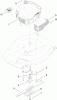 Toro 20331 - 22" Recycler Lawn Mower, 2011 (311000001-311999999) Ersatzteile ENGINE AND BLADE ASSEMBLY