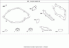 Toro 20332C - 22" Recycler Lawn Mower, 2009 (290000001-290999999) Ersatzteile ENGINE GASKET SET BRIGGS AND STRATTON 126T02-0216-B1