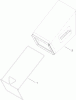 Toro 20332C - 22" Recycler Lawn Mower, 2010 (310000001-310999999) Ersatzteile REAR BAG ASSEMBLY