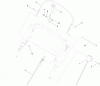 Toro 20333C - 22" Recycler Lawn Mower, 2012 (SN 312000001-312999999) Ersatzteile UPPER HANDLE COMPONENT ASSEMBLY