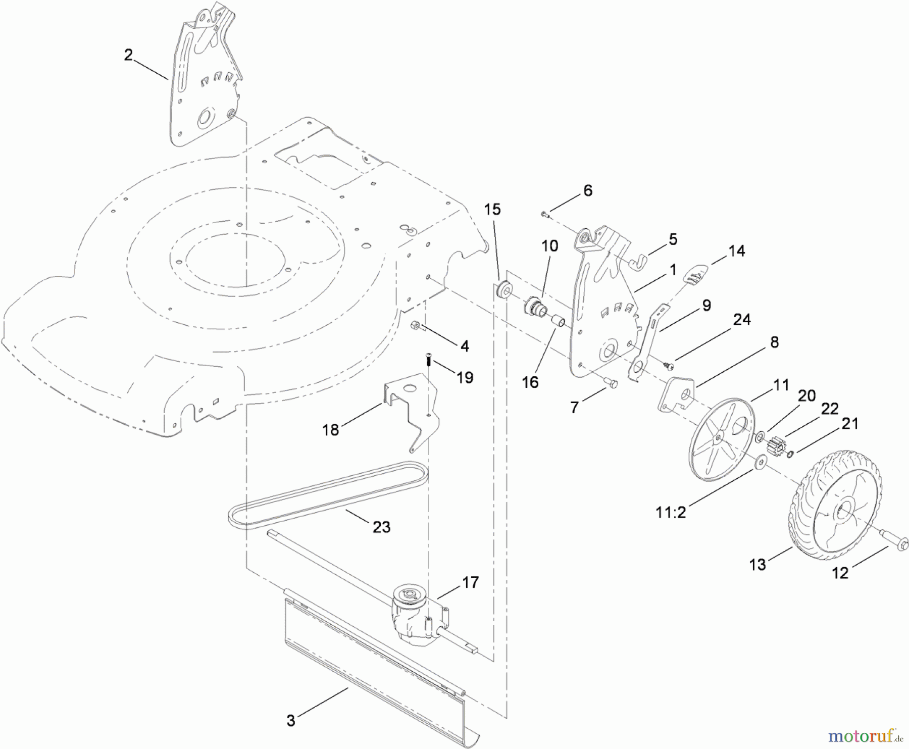 Toro Neu Mowers, Walk-Behind Seite 1 20334 - Toro 22