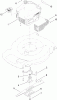 Toro 20351 - 22" Recycler Lawn Mower, 2010 (310000001-310002364) Ersatzteile ENGINE AND BLADE ASSEMBLY