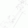 Toro 20383 - Super Recycler Lawn Mower, 2012 (SN 312000001-312999999) Ersatzteile BRAKE CONTROL ASSEMBLY