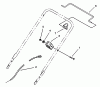 Toro 20433 - Lawnmower, 1993 (39000001-39999999) Ersatzteile BRAKE CONTROL ASSEMBLY