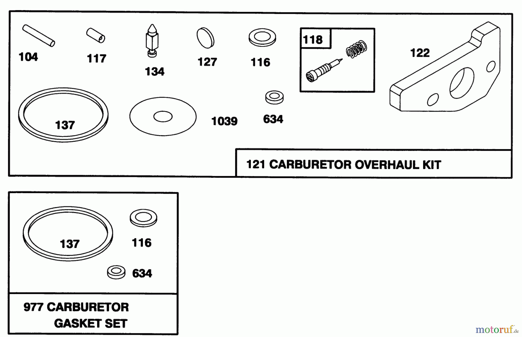  Toro Neu Mowers, Walk-Behind Seite 1 20438WF - Toro Lawnmower, 1993 (39000001-39999999) ENGINE GTS 150 #2