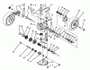 Toro 20438WF - Lawnmower, 1993 (39000001-39999999) Ersatzteile GEAR CASE ASSEMBLY