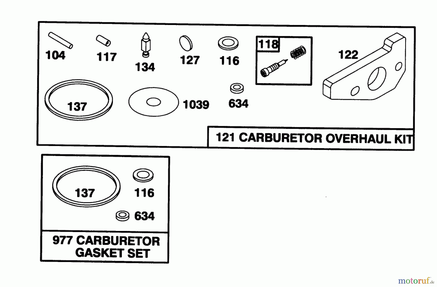  Toro Neu Mowers, Walk-Behind Seite 1 20439 - Toro Lawnmower, 1993 (39000001-39999999) ENGINE GTS-150 #6