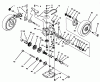 Toro 20439 - Lawnmower, 1993 (39000001-39999999) Ersatzteile GEAR CASE ASSEMBLY