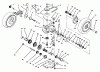Toro 20439 - Lawnmower, 1994 (49000001-49999999) Ersatzteile GEAR CASE ASSEMBLY