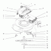 Toro 20453 - Lawnmower, 1996 (6900001-6999999) Ersatzteile ENGINE ASSEMBLY #2
