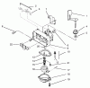 Toro 20444 - Lawnmower, 1995 (5900001-5999999) Ersatzteile CARBURETOR ASSEMBLY (MODEL NO. 20442 ONLY)