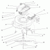 Toro 20458 - Lawnmower, 1997 (7900001-7999999) Ersatzteile ENGINE ASSEMBLY