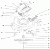 Toro 20449 - Lawnmower, 1997 (7900001-7999999) Ersatzteile ENGINE ASSEMBLY