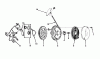 Toro 20451 - Lawnmower, 1976 (6000001-6999999) Ersatzteile REWIND STARTER NO. 590519