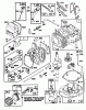 Toro 20466 - Super Recycler Lawnmower, 1995 (5900001-5999999) Ersatzteile ENGINE GTS-150 (MODEL NO. 20466 ONLY)(MODEL NO. 97777-0110-01) #1